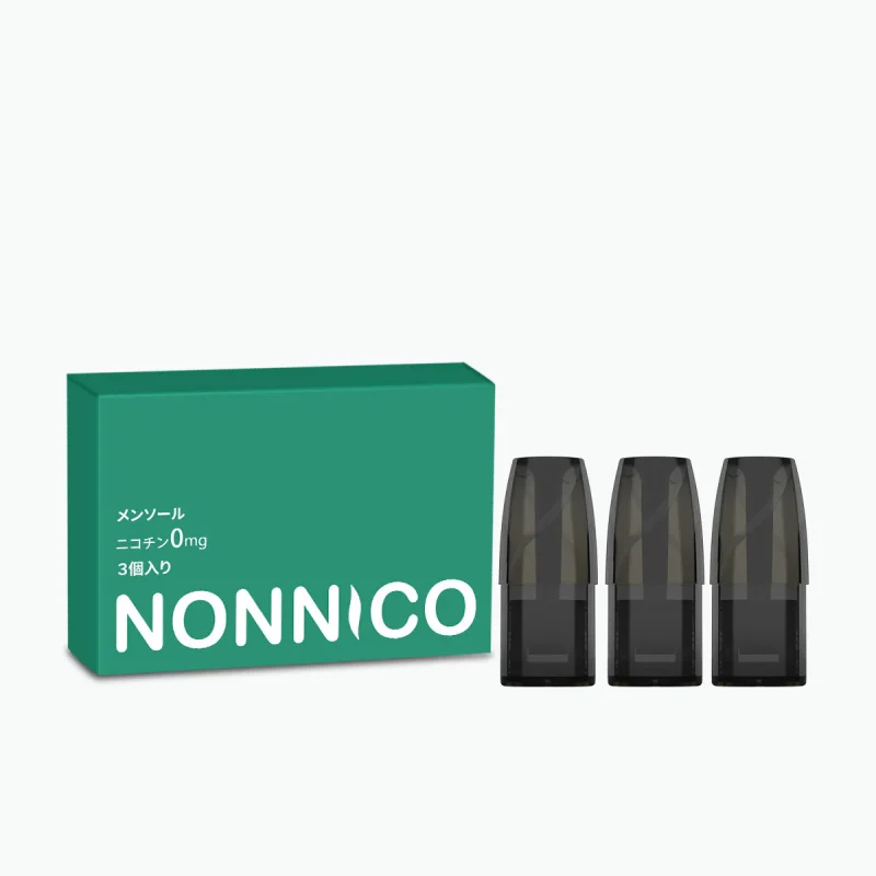 NONNICO Alpha POD型電子タバコ 専用カートリッジ フレーバーポッド３個入り（メンソール）