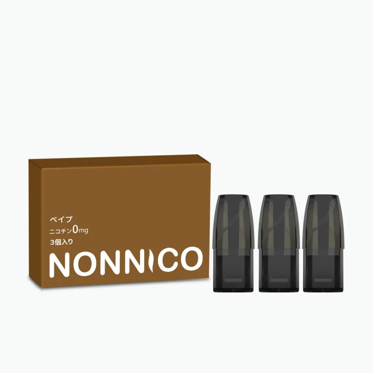 NONNICO Alpha POD型電子タバコ 専用カートリッジ フレーバーポッド３個入り（スモーク）