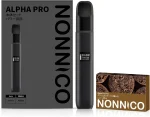 NONNICO Alpha POD型電子タバコ vape キットセット（ブラック / スモーク）